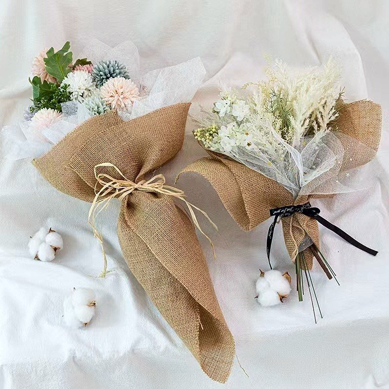 Jute Bouquet Wrapping