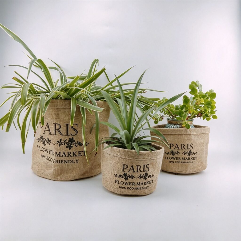 Jute Plant Pots