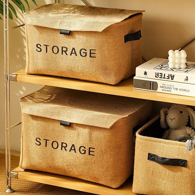Jute Storage Bin