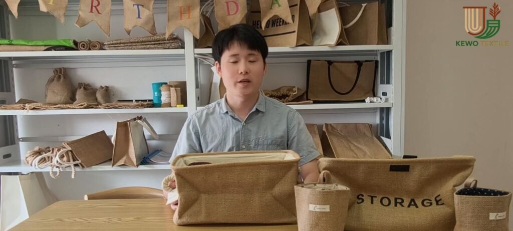Jute Storage Bins video